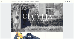 Desktop Screenshot of cecylia.com