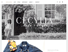 Tablet Screenshot of cecylia.com